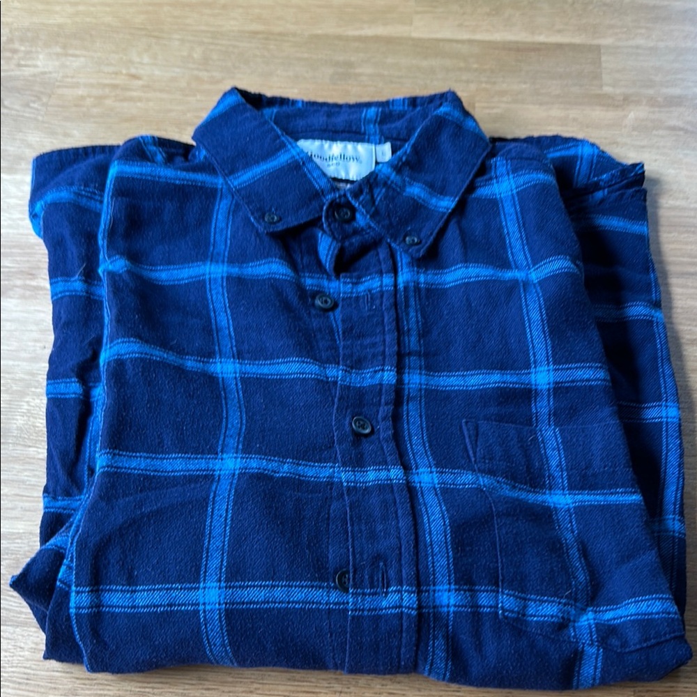 Goodfellow & Co Blue Casual Button Down Shirt